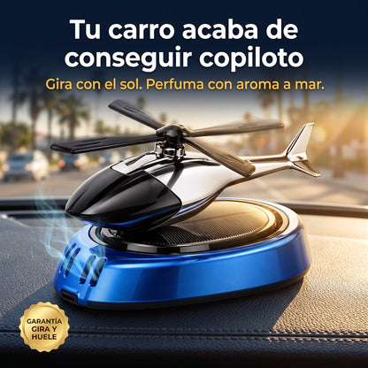 Copiloto Solar girando con el sol en el tablero