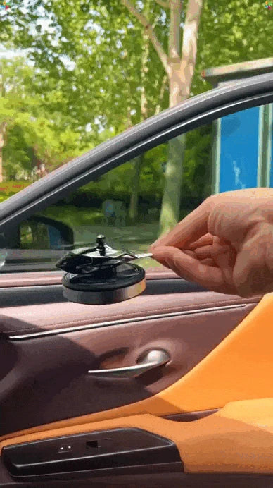 Colocando el Copiloto Solar en el carro