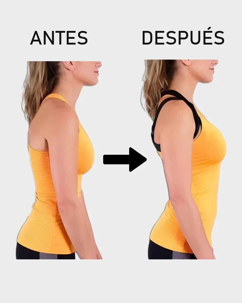 Antes y después de la postura